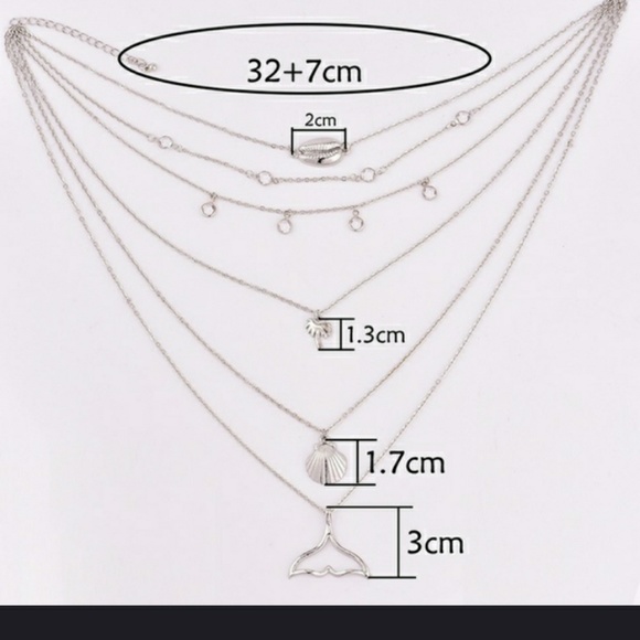 🌺BACK IN STOCK 🌻BoHo Sea Necklace(6 layers) - Picture 3 of 6